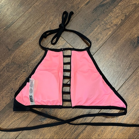 PINK Halter Bikini Top - Picture 2 of 3